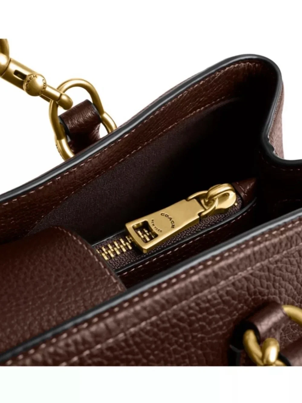 COACH Legacy Carryall 28 in Maple/Brass NWOT